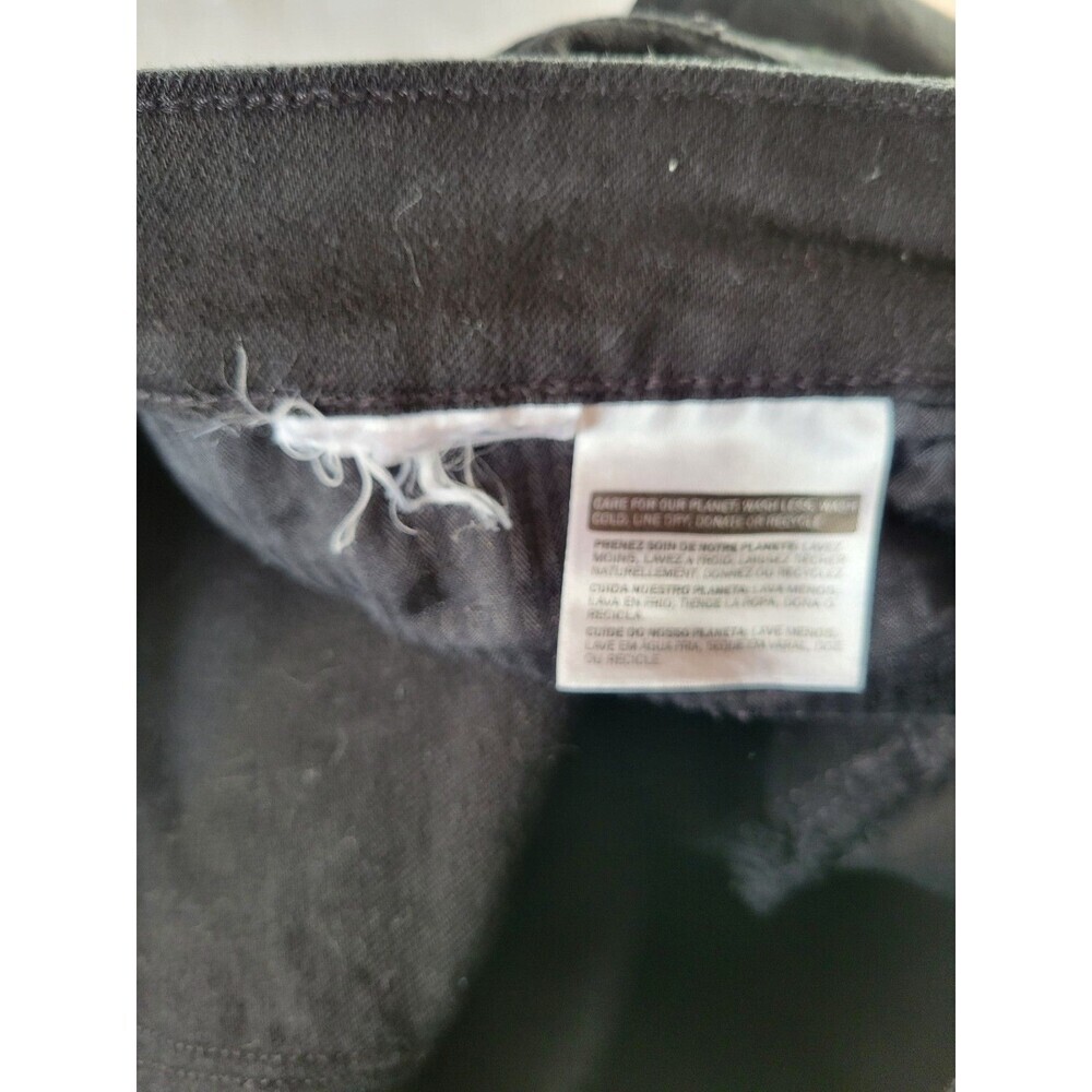 Levi's Womens Black Cotton Blend Curvy Skinny Jeans Solid Size 27 - Picture 10 of 10